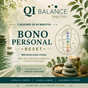 Reset Energético de Chakras - 3 sesiones 🎟️