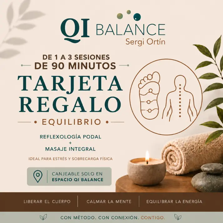 Tarjeta regalo Equilibrio Qi Balance