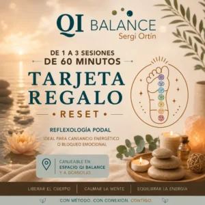 Tarjeta regalo Reset Qi Balance