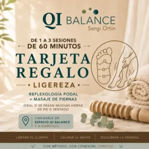 Reflexología y masaje de piernas 🎁