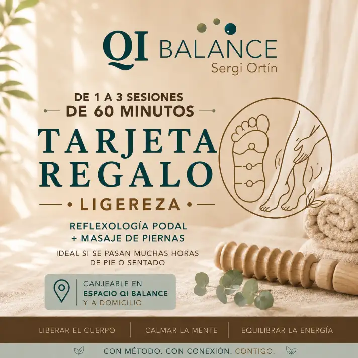 Reflexología y masaje de piernas 🎁